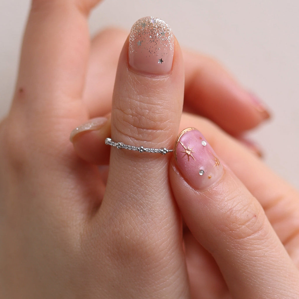 Dainty Cubic Band Ring